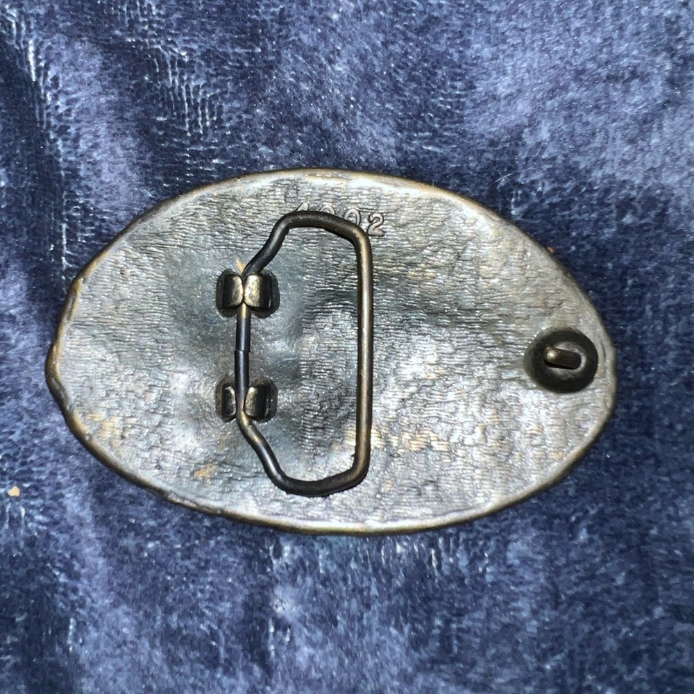 Vintage 1970’s Blushing Melons Fresh and Luscious Belt Buckle - Picture 3 of 4